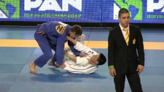 Wolfie Steel vs Frank Cline at 2015 IBJJF Pan Am