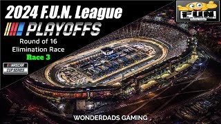 2024 FUN League NASCAR Playoffs Round of 16 Bristol