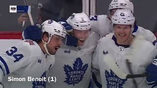 Toronto Maple Leafs Goals Vs Jets Jan 27th 2024