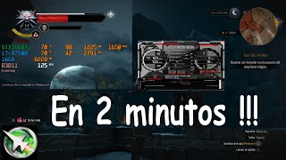 Cómo usar MSI Afterburner en 2 minutos