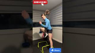 Karate Female Mobility & Agility Workout #karate #kumite #kata #sports #girl #trending #shorts