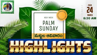 PALM SUNDAY HIGHLIGHTS || #palmsunday #holyweek #jpfchurch #highlights #goodfriday #resurrection