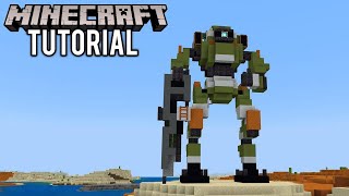 MINECRAFT : How To Build Thumbs Up BT-7274 Tutorial