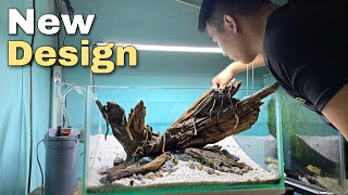 Aquascaping Design | Nano Tank 60cm - Step by Step Ep2｜ 水草造景设计