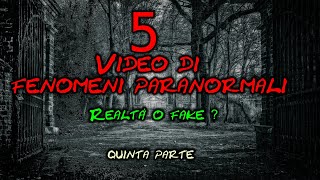 #fenomeniparanormali #ParanormalActivity  5 Video di fenomeni paranormali -Realtà o fake?- 5° parte😱