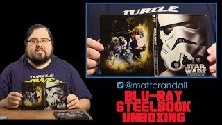 STAR WARS Steelbook Blu-ray Unboxing - Crandall Reviews