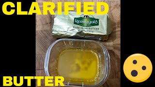 Clarified Butter | Ghee EASY WAY | KETO FRIENDLY