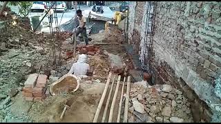 column construction | foundation construction | site video | home construction video | site video