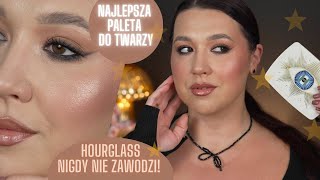 HOURGLASS  EVIL 💙  || KOLEJNA FANTASTYCZNA PALETA || TEST | Makijaż twarzy i oczu 🥵