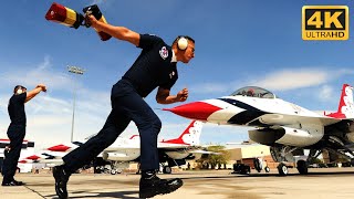 US Air Force Thunderbirds Returns in 2024 with Insane Maneuvers #thunderbirds #usaf #airshow2024