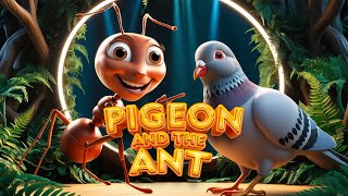 "THE PIGEON AND THE ANT: A Heartwarming Tale of Friendship and Kindness | Moral Stories for Kids"