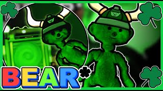 How To Get The FADE TO GREEN Badge and the Green Viking Skin! | Roblox BEAR*