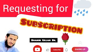 Subscribe my YouTube channel||زما د یوٹیوب چینل ورسرہ سبسکرایب کی