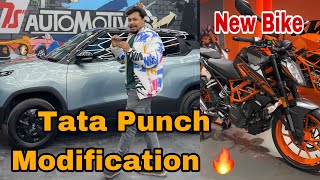 Car Modification 🔥 || New Bike Delivery ||