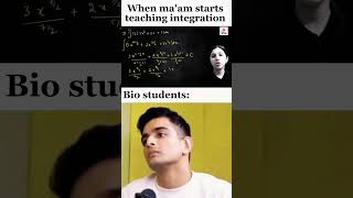 Integration - Biggest fear for NEET Aspirants😰 #neet #funnyvideo #physicskaur #trending #reels