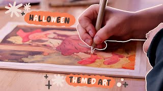 ✲ Paint With Me ✲ Chatty Halloween Edition!