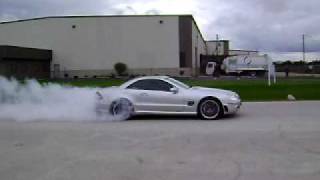 Mercedes Benz AMG SL65 Rolling Burnout