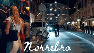 World's Coolest Neighborhood? 🇩🇰 Nørrebro Copenhagen Evening Walk 4k December 2021 Hipster Area