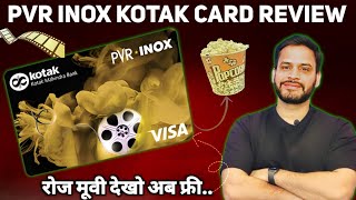 PVR INOX Kotak Credit Card Review | Unlimited MOVIE Free|