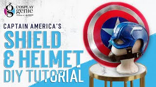 Captain America’s Shield & Helmet | Cosplay DIY Tutorial