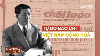 Tự do báo chí thời Việt Nam Cộng hòa: Báo Thời Luận và Tổng thống Ngô Đình Diệm