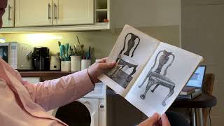 ART BOOK REVIEW 183  Antique ' ENGLISH CHAIRS ' 1951 published by Victoria and Albert Museum England