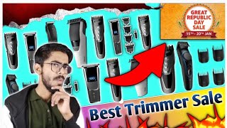 Amazon Republic Day Trimmer Sale आ गई | Trimmer Republic Day Sale In Amazon #amazon #flipkart