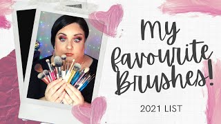 My Favourite Makeup Brushes || 2021 || ThisIsKylieB || #makeup #rideordie #beauty #Morphe #Jessup