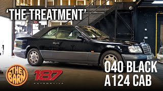 040 Black Mercedes A124 Gets THE TREATMENT ft. 187Automotive