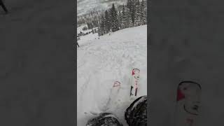 Skiing pow #youtube #skiing #powder #snow #solitude #utah