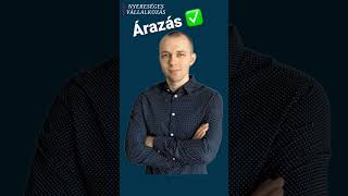 Árazás vállalkozóként