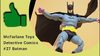 McFarlane Toys DC Multiverse Detective Comics 27 Batman Figure Review