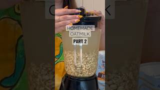 spoiler alert: this was a disaster #homemade #oatmilk #recipes #vlogs