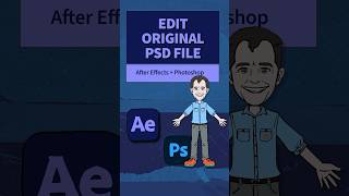 After Effects: How To Edit Original Photoshop Layer