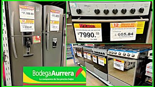 ESTUFAS Y REFRIGERADORES EN BODEGA AURRERÁ 🤑💚 RECORRIDO COMPLETO 👏