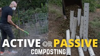 Composting Wood Chips - Turning is a Waste of Time