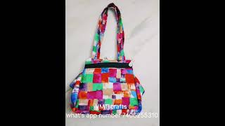 #Handbag👜 👛# purse #travel bag #lunch bag #market size bag #trending bag #VMT crafts.