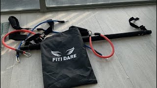 FITI DARE Multifunctional Pilates Bar Kit with Resistance Bands and Workout Cards Review