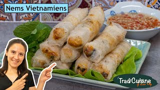 TOUS LES SECRETS POUR AVOIR DES NEMS CROUSTILLANTS (Recette Vietnamienne) - Sauce Faite Maison