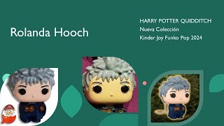 ROLANDA HOOCH Funko Pop "HARRY POTTER QUIDDITCH" Nueva Colección Kinder Joy Funko Pop 2024