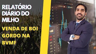 RELATÓRIO DIÁRIO DE MERCADO - 07/11/22 - VENDA DE BOI