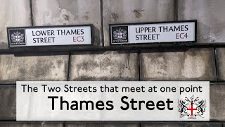 Thames Street - The Two Streets that meet at one point