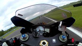 Renntraining mit GSXR 750 K6 in Most CZ 2017