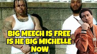 BIG MEECH IS HOME FROM PRISON AFTER 20 YEARS BUT IS HE BIG MICHELLE NOW #bigmeech #youtube #fyp