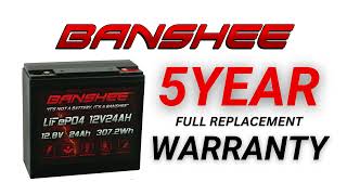 Lithium 12 Volt 22 Amp Hour Battery for 18Ah, 20Ah, 22Ah, and More!