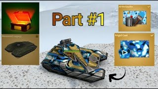 Tanki Online - Road To Mammoth LC + XT Container #1 | Getting "Frigid Coat" Animated Paint!