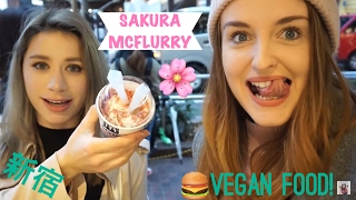 Shopping with Bii & Emma in Shinjuku! Vegan food in Tokyo🇯🇵