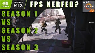 Warzone 2.0 Season 3 vs Season 2 + 1. FPS Comparison 4K 1440P 1080P  RTX 4080 + 5800X3D Benchmark