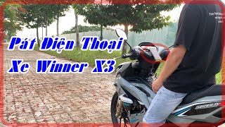 WINNER X3 | SỬ DỤNG KẸP ĐIỆN THOẠI NÀO GỌN TIỆN LỢI