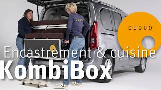 KB01 | QUQUQ KombiBox Carrosserie & Cuisine | Transformez votre combi à toit surélevé en camping-car